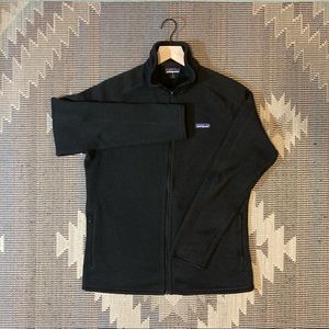 Women’s Black Patagonia Zip Up Jacket XL